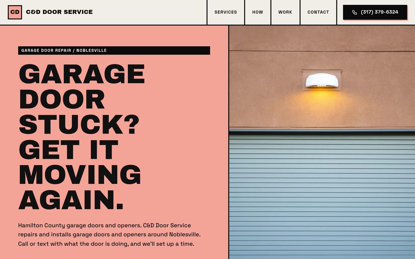 Free preview site for C&D Door Service
